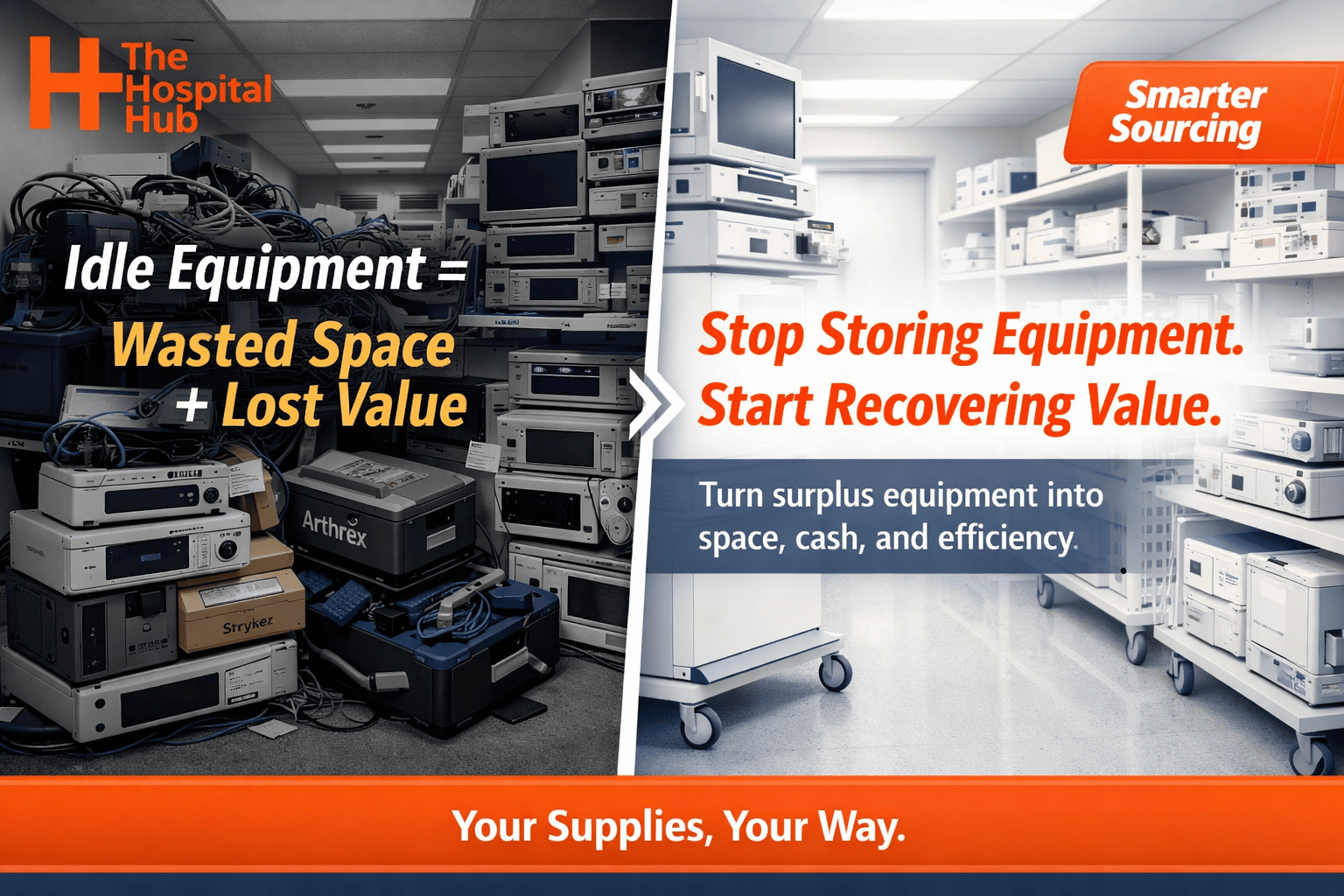 How to Sell Surplus Medical Equipment and Reclaim Space in Your Surgery Center
