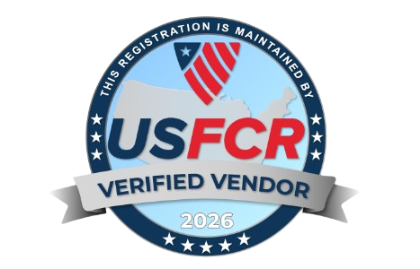 USFCR Verified Vendor Seal 2026
