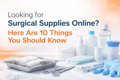 10 things to know if you are shopping online for surgical supples.