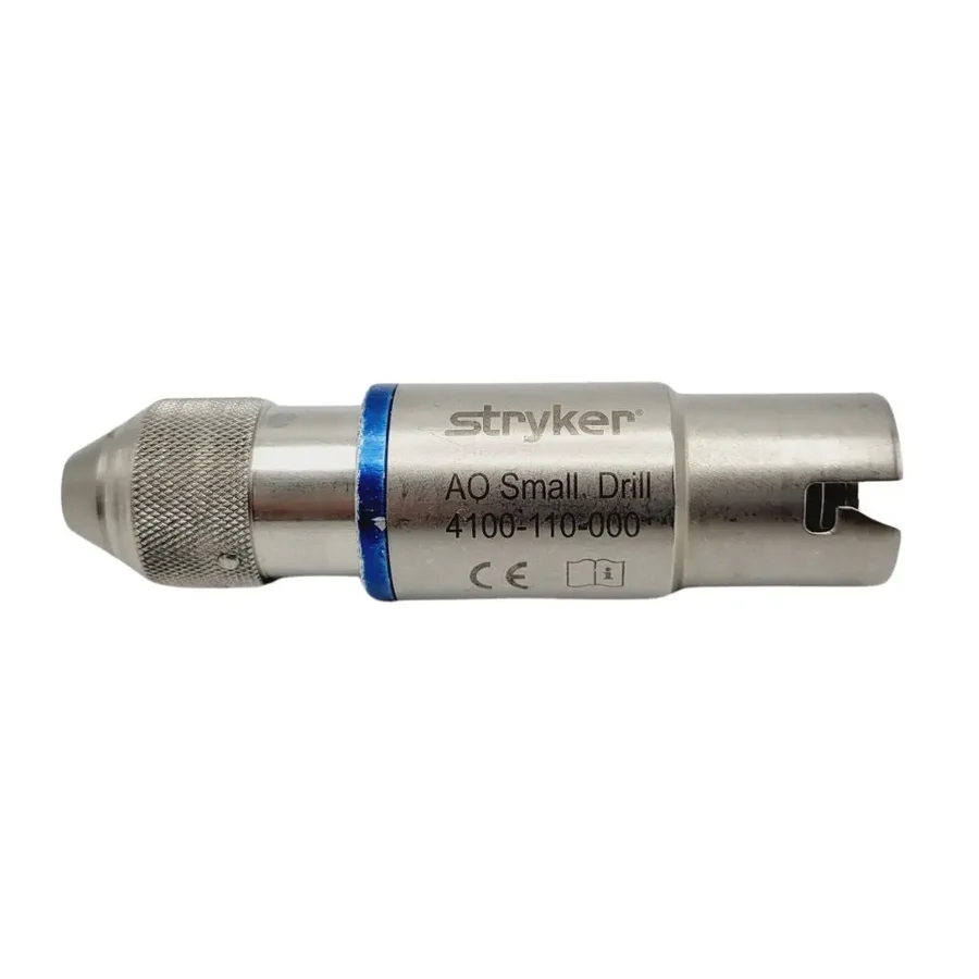 4100-110-000 (USED) — STRYKER 4100-110-000 4100-110-000 (USED) — STRYKER 4100-110-000 - STRYKER AO SMALL DRILL ATTACHMENT (USED).