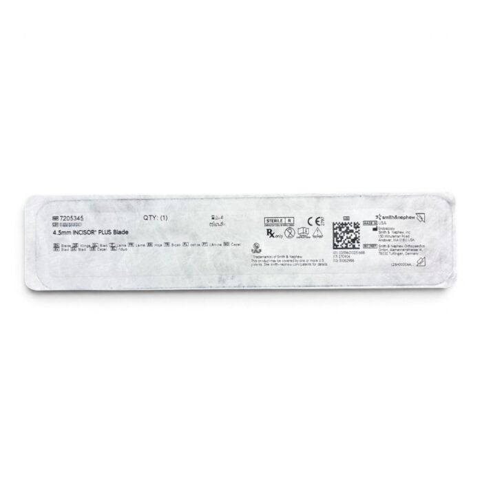 7205345 — SMITH & NEPHEW INCISOR PLUS BLADE, 4.5MM.
