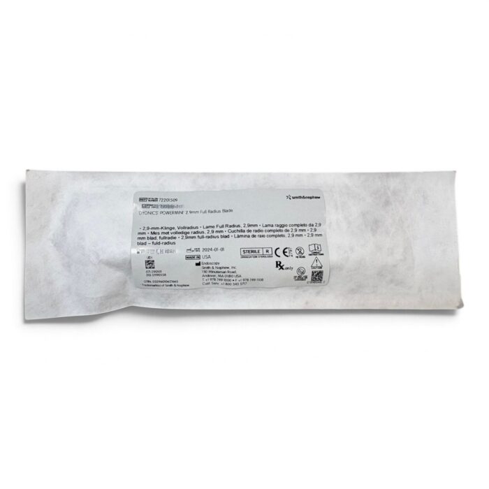 72201509 — SMITH & NEPHEW ENDOSCOPIC SURGERY BLADE DYONICS POWERMINI 2.9MM FULL RADIUS BLADE