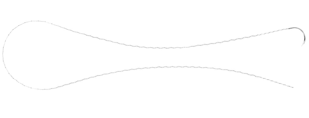 AR-7511T AR-7511T - ARTHREX SUTURETAPE, 1.7MM, 96.5 CM LONG, CONVENTIONAL CUTTING NEEDLE, 48MM, 1/2 CIRCLE (BOX OF 12) - Image 1
