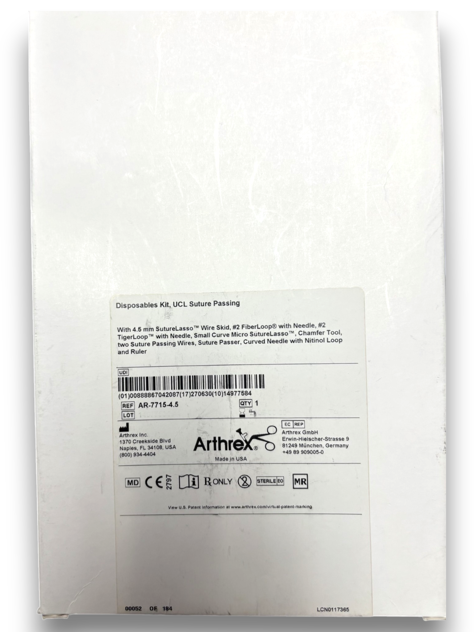 AR-7715-4.5 ARTHREX AR-7715-4.5