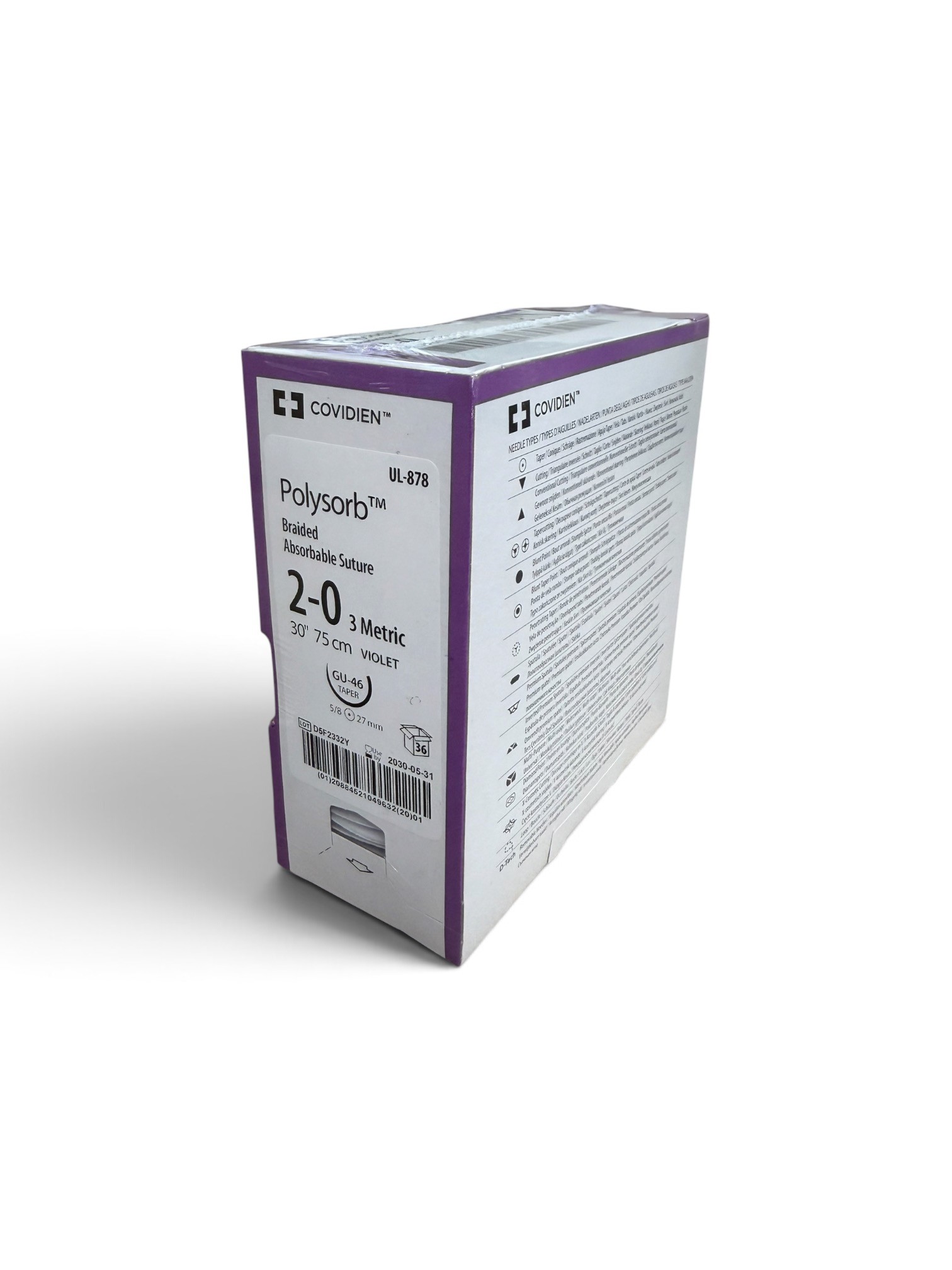 Covidien UL-878 Suture Covidien UL-878 Suture