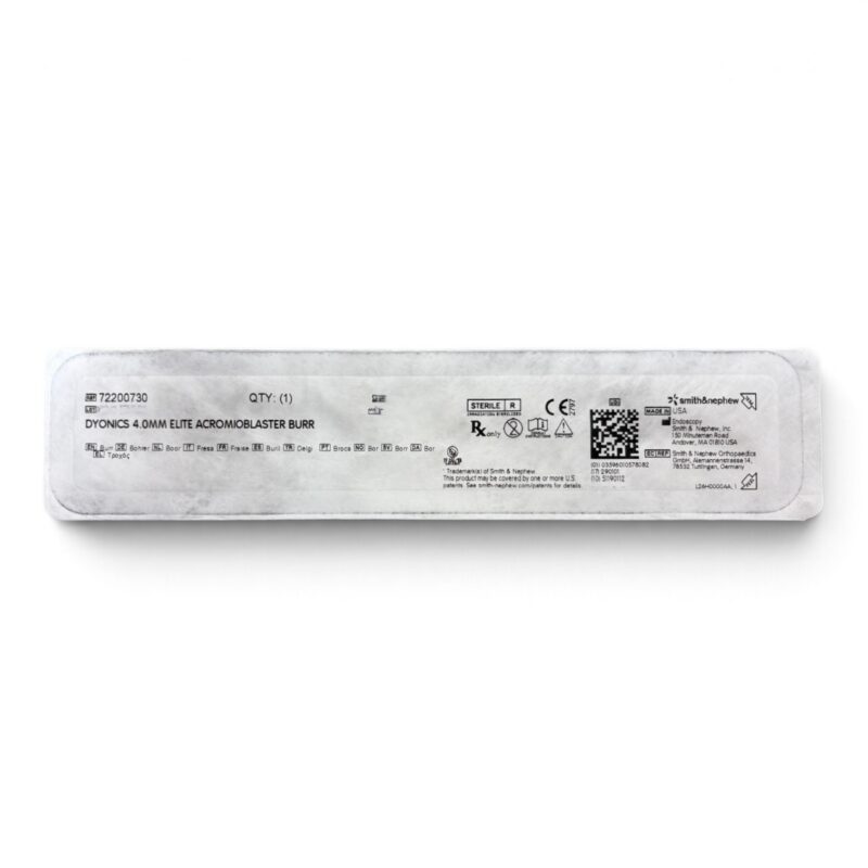 72200730 - SMITH & NEPHEW DYONICS 4.0MM ELITE ACROMIOBLASTER BURR