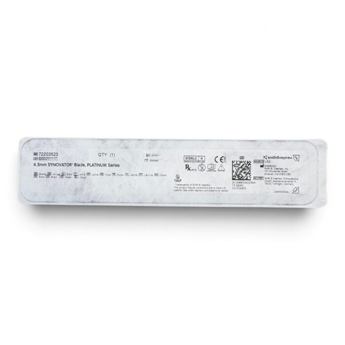 72203523 - SMITH & NEPHEW 4.5MM SYNOVATOR BLADE, PLATINUM SERIES
