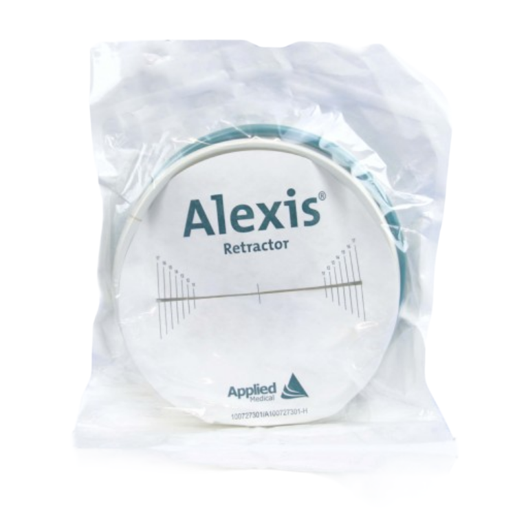 c8402 - Applied Medical Alexis O Wound Protector/Retractor is a sterile, single-use medium surgical device designed to provide 360° of atraumatic circumferential retraction and protection for surgical incisions ranging from 5 to 9 cm.