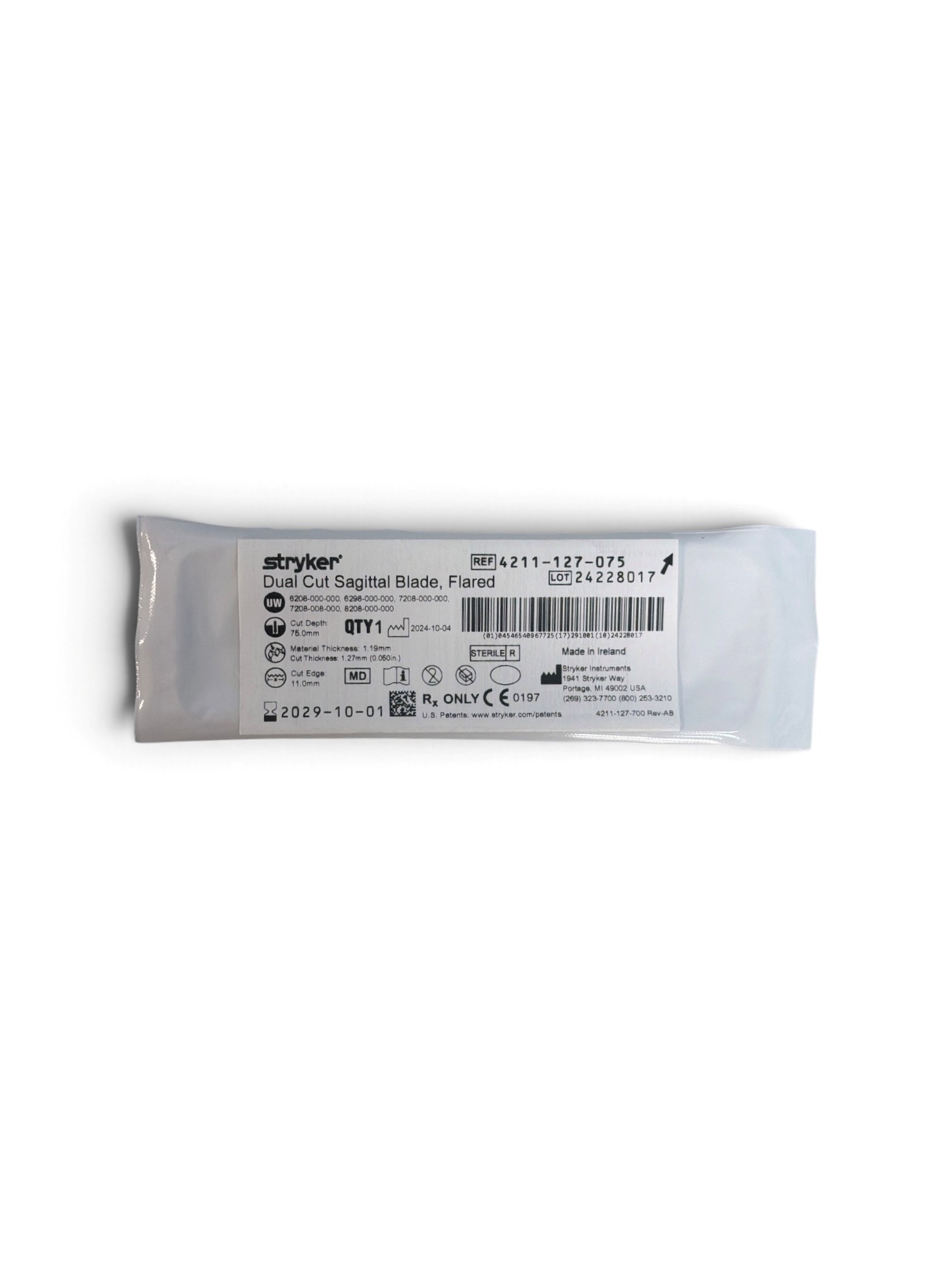 STRYKER 4211-127-075 STRYKER 4211-127-075